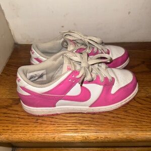 Pink and White Sneakers